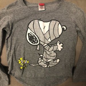 Great Halloween Peanuts girls size 6x long sleeve shirt